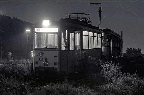 Foto:: HST 327 + HST 53 / Hagen / Oktober 1977 (Foto,Fotos,Bilder,Bild,)