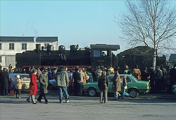 Foto:: EK 24 083 / Sonderfahrt Muenster - Brilon Stadt / 15.01.1978 (Foto,Fotos,Bilder,Bild,)
