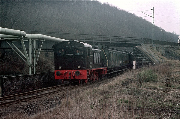 Foto:: V 36 231 / Hagen-Kueckelhausen / 31.03.1978 (Foto,Fotos,Bilder,Bild,)