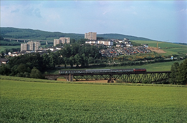 Foto:: DB 218 134-5 / Meinerzhagen / 03.06.1978 (Foto,Fotos,Bilder,Bild,)