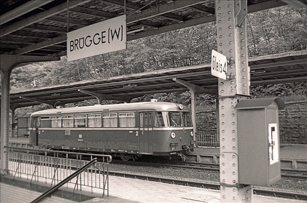 Foto:: DB 795 539-6 / Bruegge / 03.06.1978 (Foto,Fotos,Bilder,Bild,)