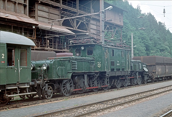 Foto:: OeBB 1189.05 / Eisenerz / 23.07.1978 (Foto,Fotos,Bilder,Bild,)
