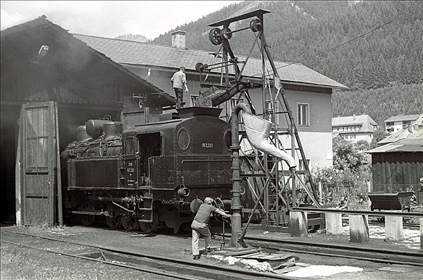 Foto:: OeBB 197.301 / Eisenerz / 23.07.1978 (Foto,Fotos,Bilder,Bild,)
