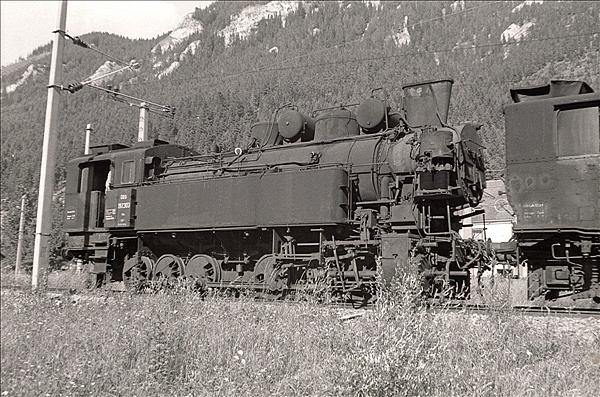Foto:: OeBB 197 203 / Vordernberg / 23.07.1978 (Foto,Fotos,Bilder,Bild,)