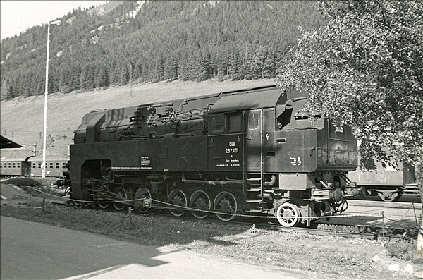 Foto:: OeBB 297 401 / Vordernberg / 23.07.1978 (Foto,Fotos,Bilder,Bild,)