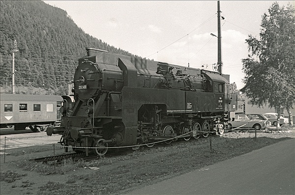 Foto:: OeBB 297 401 / Vordernberg / 23.07.1978 (Foto,Fotos,Bilder,Bild,)