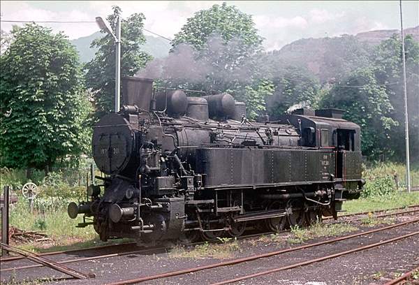 Foto:: OeBB 197 301 / Eisenerz / 23.07.1978 (Foto,Fotos,Bilder,Bild,)
