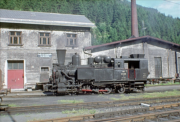 Foto:: OeBB 97 208 / Vordernberg / 23.07.1978 (Foto,Fotos,Bilder,Bild,)