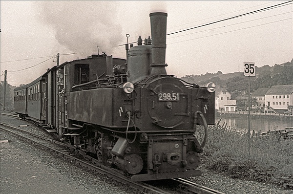 Foto:: OeBB 298.51 / Gruenburg / 24.07.1978 (Foto,Fotos,Bilder,Bild,)