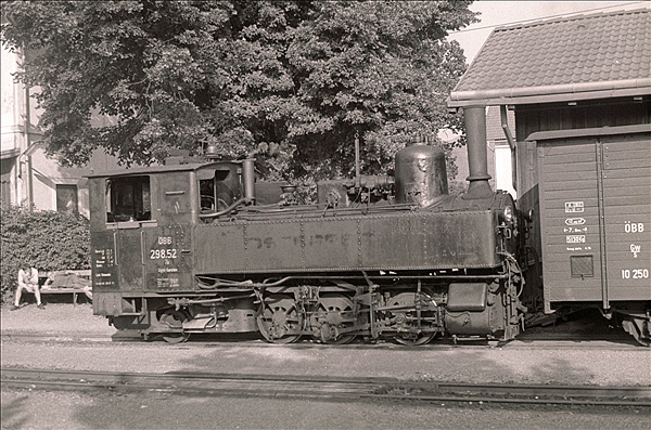 Foto:: OeBB 298.52 / Molln / 24.07.1978 (Foto,Fotos,Bilder,Bild,)