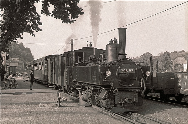 Foto:: OeBB 298.53 / Gruenburg / 24.07.1978 (Foto,Fotos,Bilder,Bild,)