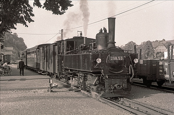 Foto:: OeBB 298.53 / Gruenburg / 24.07.1978 (Foto,Fotos,Bilder,Bild,)