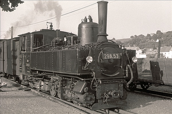 Foto:: OeBB 298.53 / Gruenburg / 24.07.1978 (Foto,Fotos,Bilder,Bild,)
