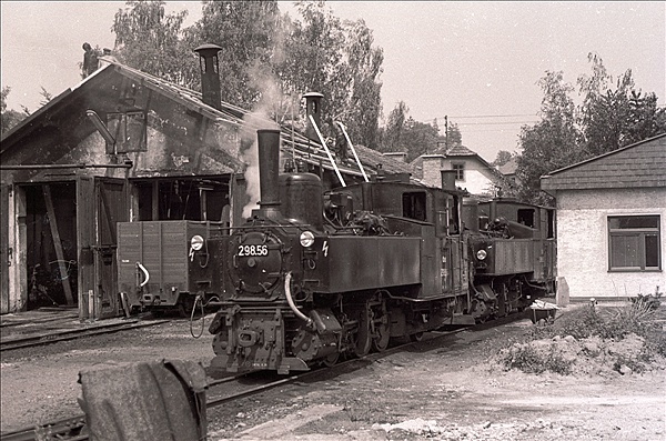 Foto:: OeBB 298.56 + OeBB 298.53 / Garsten / 27.07.1978 (Foto,Fotos,Bilder,Bild,)