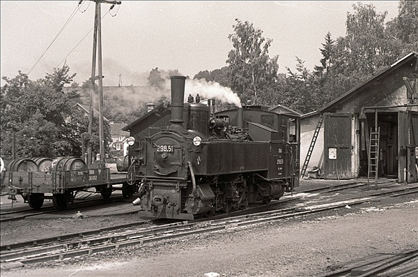 Foto:: OeBB 298.51 / Garsten / 27.07.1978 (Foto,Fotos,Bilder,Bild,)