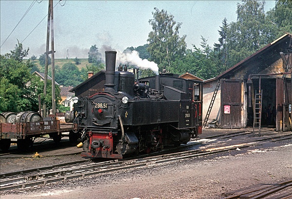 Foto:: OeBB 298.51 / Garsten / 27.07.1978 (Foto,Fotos,Bilder,Bild,)