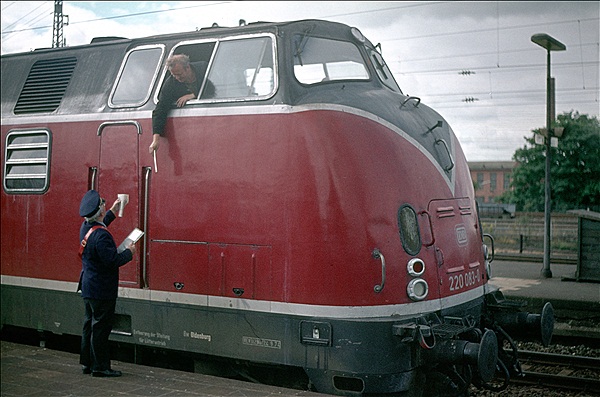 Foto:: DB 220 083-0 / Rheine / 26.08.1978 (Foto,Fotos,Bilder,Bild,)