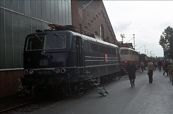 Foto:: DB 184 111-3 / Opladen / 30.09.1978 (Foto,Fotos,Bilder,Bild,)