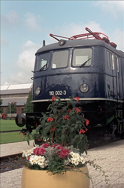 Foto:: DB 110 002-3 / Opladen / 30.09.1978 (Foto,Fotos,Bilder,Bild,)