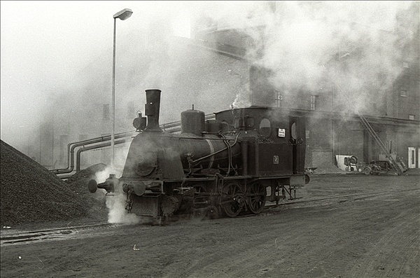 Foto:: Warburger Zuckerfabrik Lok 2 / Warburg / 04.11.1978 (Foto,Fotos,Bilder,Bild,)