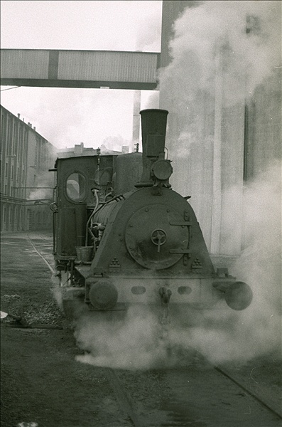 Foto:: Warburger Zuckerfabrik Lok 2 / Warburg / 04.11.1978 (Foto,Fotos,Bilder,Bild,)