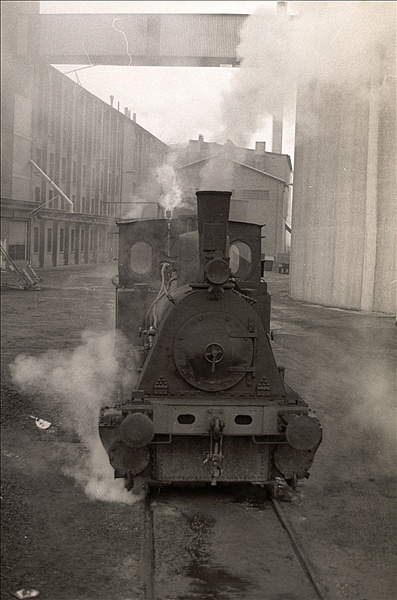 Foto:: Warburger Zuckerfabrik Lok 2 / Warburg / 04.11.1978 (Foto,Fotos,Bilder,Bild,)