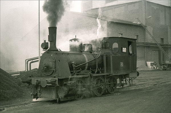 Foto:: Warburger Zuckerfabrik Lok 2 / Warburg / 04.11.1978 (Foto,Fotos,Bilder,Bild,)