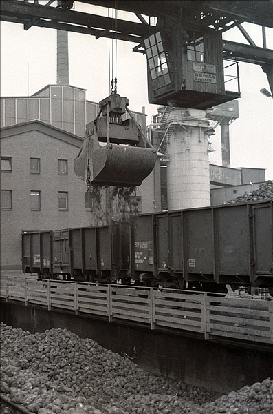 Foto:: Warburger Zuckerfabrik Lok 2 / Warburg / 04.11.1978 (Foto,Fotos,Bilder,Bild,)