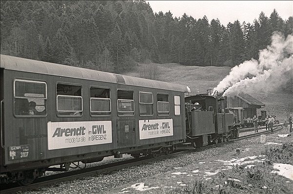 Foto:: OeBB 699.01 / Doren-Sulzberg / 30.12.1978 (Foto,Fotos,Bilder,Bild,)