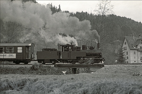 Foto:: OeBB 699.01 / Langenegg-Krumbach / 30.12.1978 (Foto,Fotos,Bilder,Bild,)