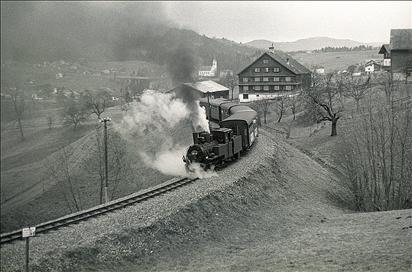 Foto:: OeBB 699.01 / Unterbach / 30.12.1978 (Foto,Fotos,Bilder,Bild,)