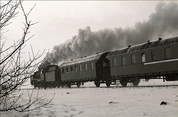 Foto:: EK 24 009 / Sonderfahrt Muenster - Heidberg/Ruethen / 28.01.1979 (Foto,Fotos,Bilder,Bild,)