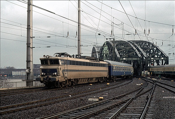 Foto:: SNCB 1806 / Koeln / 13.01.1979 (Foto,Fotos,Bilder,Bild,)