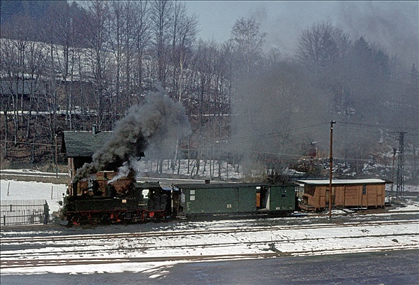 Foto:: DR 99 1582-8 / Steinbach / 10.04.1979 (Foto,Fotos,Bilder,Bild,)