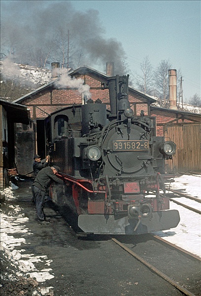 Foto:: DR 99 1582-8 / Joehstadt / 10.04.1979 (Foto,Fotos,Bilder,Bild,)