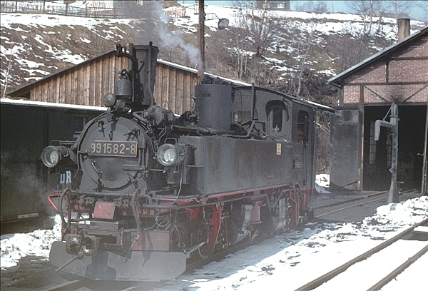 Foto:: DR 99 1582-8 / Joehstadt / 10.04.1979 (Foto,Fotos,Bilder,Bild,)