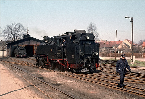 Foto:: DR 99 1783-2 / Radeburg / 11.04.1979 (Foto,Fotos,Bilder,Bild,)