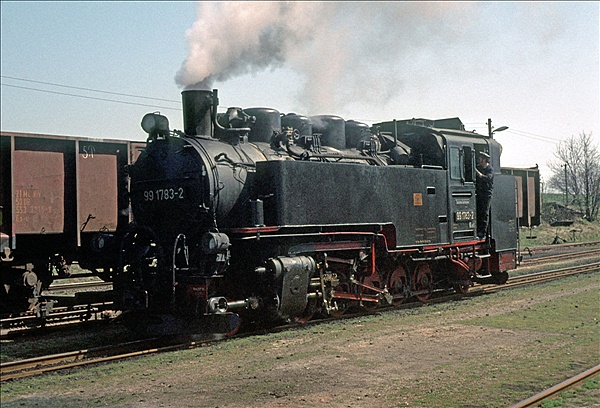 Foto:: DR 99 1783-2 / Radeburg / 11.04.1979 (Foto,Fotos,Bilder,Bild,)