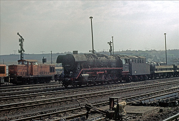 Foto:: DR 44 0851-4 / Saalfeld / April 1979 (Foto,Fotos,Bilder,Bild,)