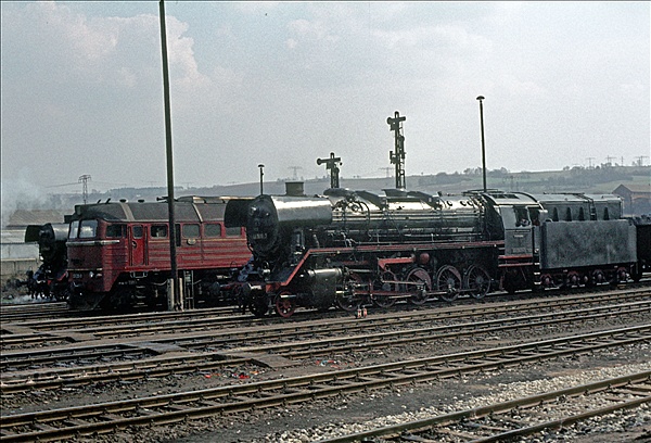 Foto:: DR 44 0618-7 / Saalfeld / April 1979 (Foto,Fotos,Bilder,Bild,)