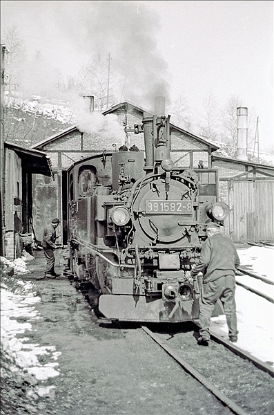 Foto:: DR 99 1582-8 / Joehstadt / 10.04.1979 (Foto,Fotos,Bilder,Bild,)