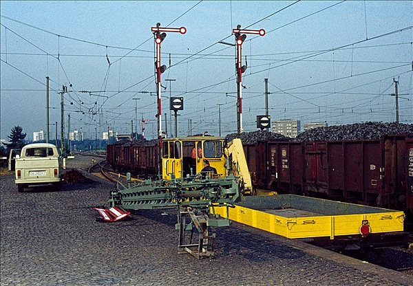 Foto:: Arbeitsfahrzeug / Nuernberg / 27.07.1979 (Foto,Fotos,Bilder,Bild,)