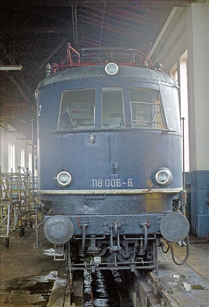 Foto:: DB 118 006-6 / Nuernberg / 27.07.1979 (Foto,Fotos,Bilder,Bild,)