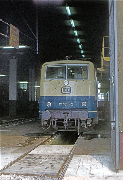Foto:: DB 111 101-2 / Nuernberg / 27.07.1979 (Foto,Fotos,Bilder,Bild,)