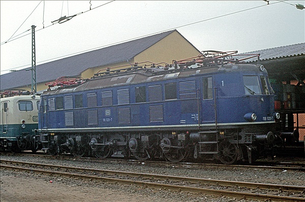 Foto:: DB 118 020-7 / Nuernberg / 27.07.1979 (Foto,Fotos,Bilder,Bild,)