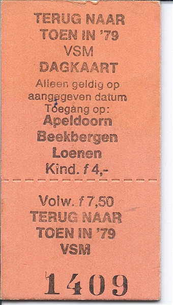 Foto:: Tageskarte / Apeldoorn / 02.09.1979 (Foto,Fotos,Bilder,Bild,)