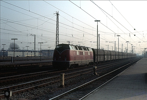 Foto:: DB 221 149-8 / Rheine / 28.10.1979 (Foto,Fotos,Bilder,Bild,)