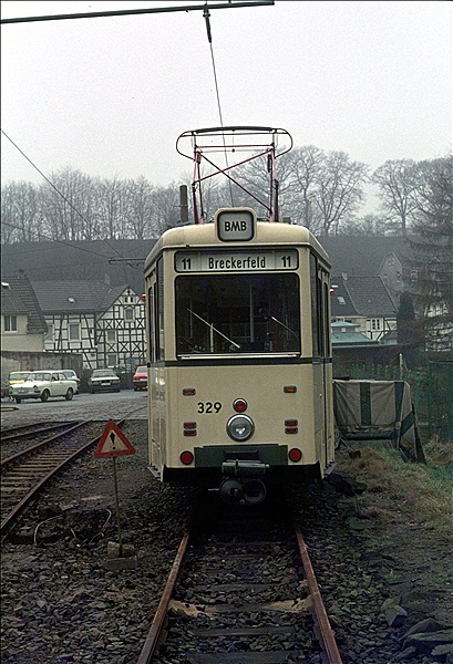 Foto:: HST 329 / Wuppertal / 02.02.1980 (Foto,Fotos,Bilder,Bild,)