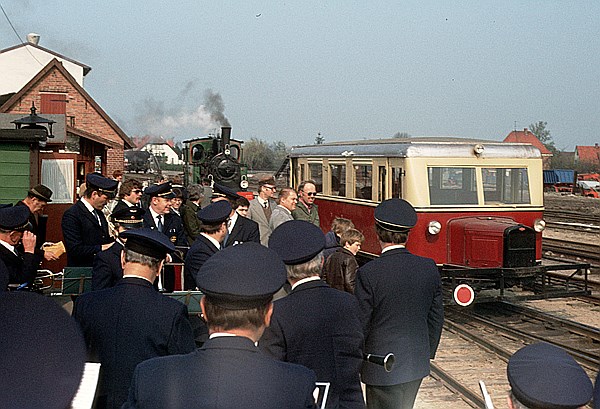 Foto:: DEV T 41 + DEV Spreewald / Bruchhausen-Vilsen / 01.05.1980 (Foto,Fotos,Bilder,Bild,)