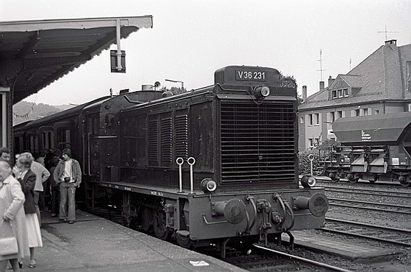 Foto:: V 36 231 / Bruegge / 10.08.1980 (Foto,Fotos,Bilder,Bild,)